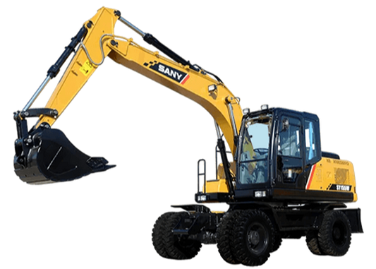 Sany SY155W Wheeled Excavator