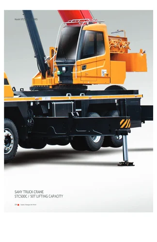 Sany STC500 50 Ton Truck Mounted Crane