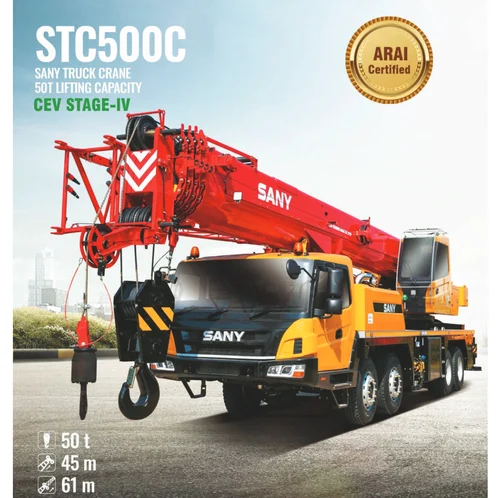 Sany STC500 50 Ton Truck Mounted Crane